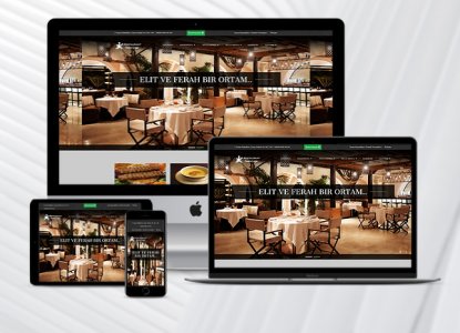 Web Tasarımı Restaurant Web Paketi Soft Blacklife v2.5